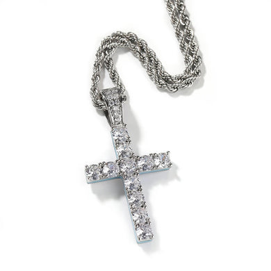 Lumious cross necklace